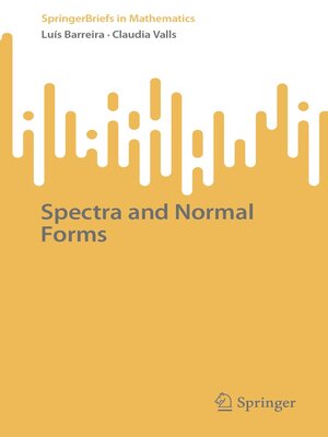 cover image of Spectra and Normal Forms